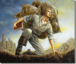 Christian - Pilgrims Progress - Douglas Ramsey painting